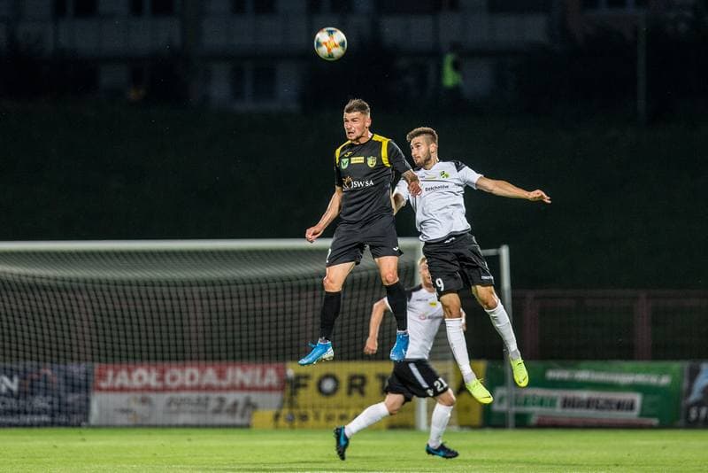 Football. Fortuna I Liga. GKS Jastrzebie - GKS Belchatow. 17.08.2019