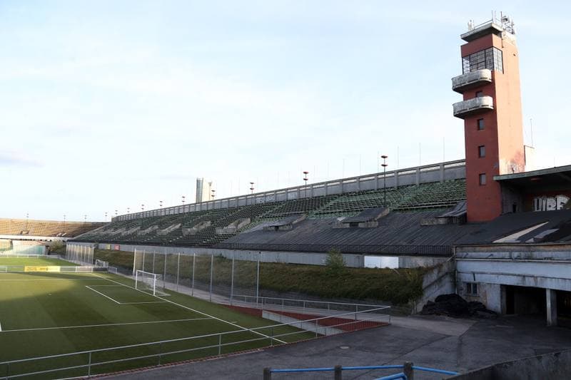 Football. Stadion Strahov. 13.10.2017