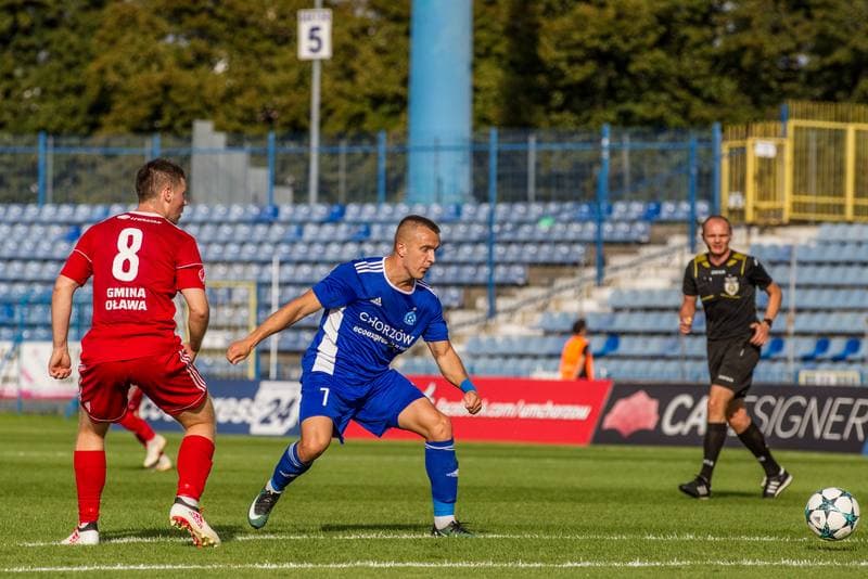 Football. III Liga. Ruch Chorzow - Foto-Higiena Blyskawica Gac. 17.08.2019