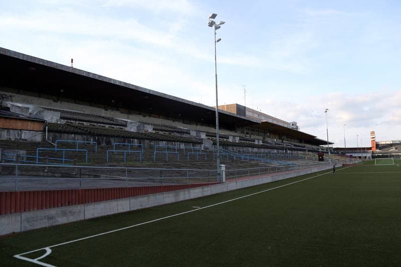 Football. Stadion Strahov. 13.10.2017
