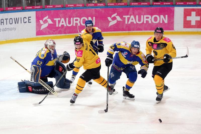 Ice Hockey. Polska Hokej Liga. Tauron KH GKS Katowice - TatrySki Podhale Nowy Targ. 15.10.2017