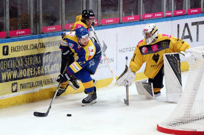 Ice Hockey. Polska Hokej Liga. Tauron KH GKS Katowice - TatrySki Podhale Nowy Targ. 15.10.2017