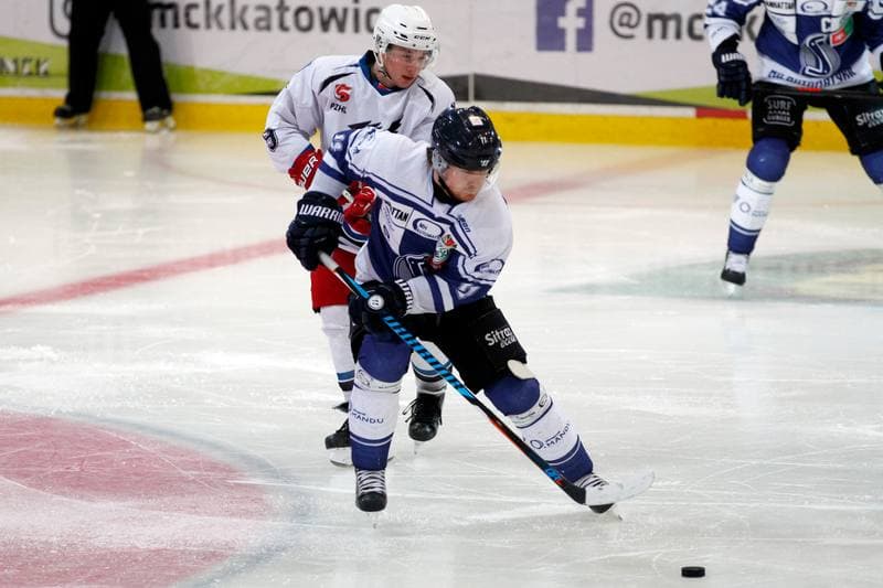 Ice Hockey. Polska Hokej Liga. SMS PZHL Katowice - MH Automatyka Gdansk. 23.10.2017