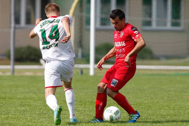 Football. Sparing. Sarmacja Bedzin - Zaglebie Sosnowiec. 24.06.2017