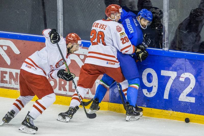 Ice Hockey. Euro Ice Hockey Challenge. Poland - Italy. 09.11.2019