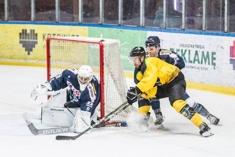 Ice Hockey. Polska Hokej Liga. GKS Katowice - Lotos PKH Gdansk. 15.11.2019