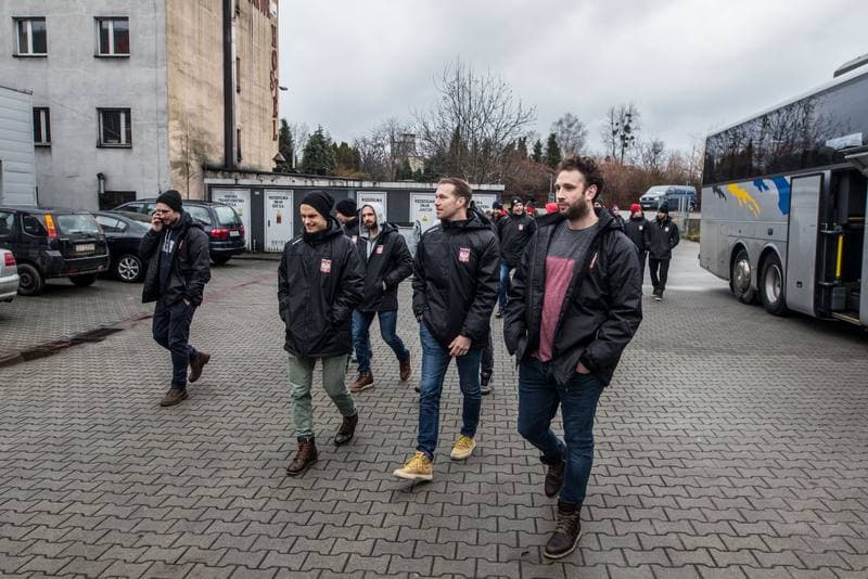 Ice Hockey. Poland national team. Departure. 03.02.2020