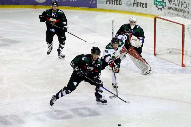 Ice Hockey. Tauron Hokej Liga. Anteo Naprzod Janow - GKS Tychy. 26.01.2018