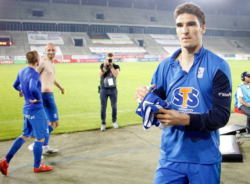 Football. T-Mobile Ekstraklasa. Gornik Zabrze - Lech Poznan. 03.06.2015