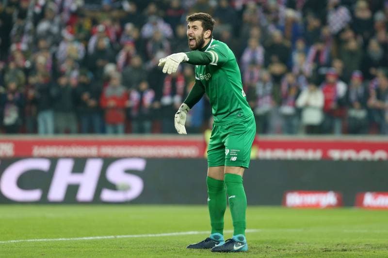 Football. Lotto Ekstraklasa. Gornik Zabrze - Lechia Gdansk. 08.12.2017