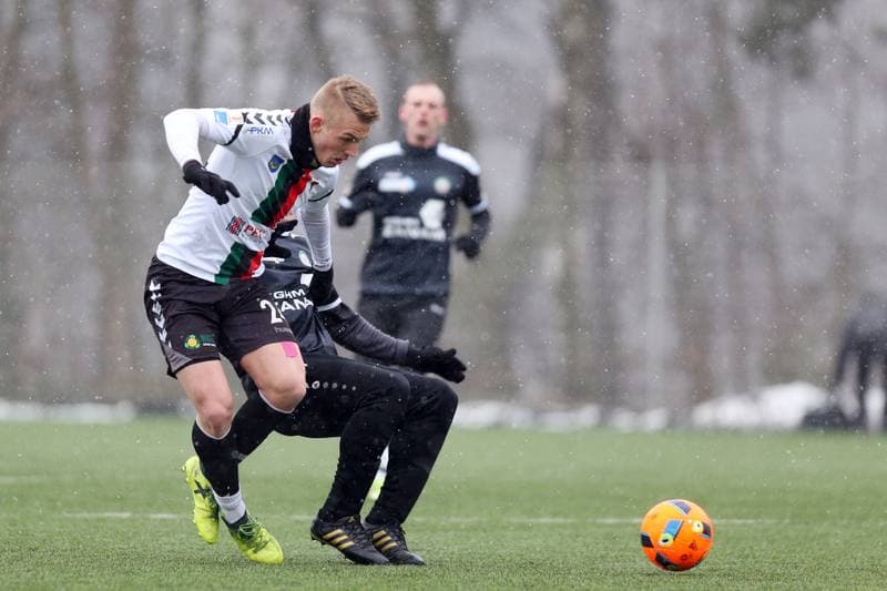 Football. Sparing. GKS Tychy - KS Polkowice. 16.02.2018