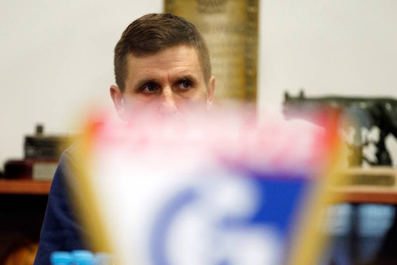 Football. Gornik Zabrze. Press Conference. 04.01.2018