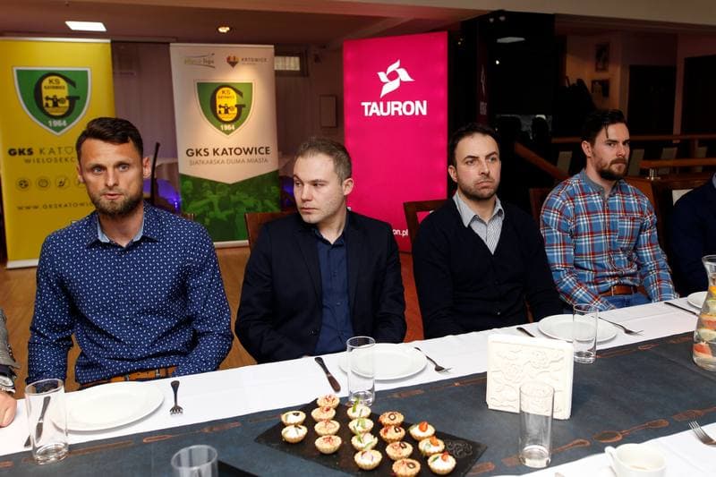 Volleyball. GKS Katowice. Press Conference. 08.03.2018