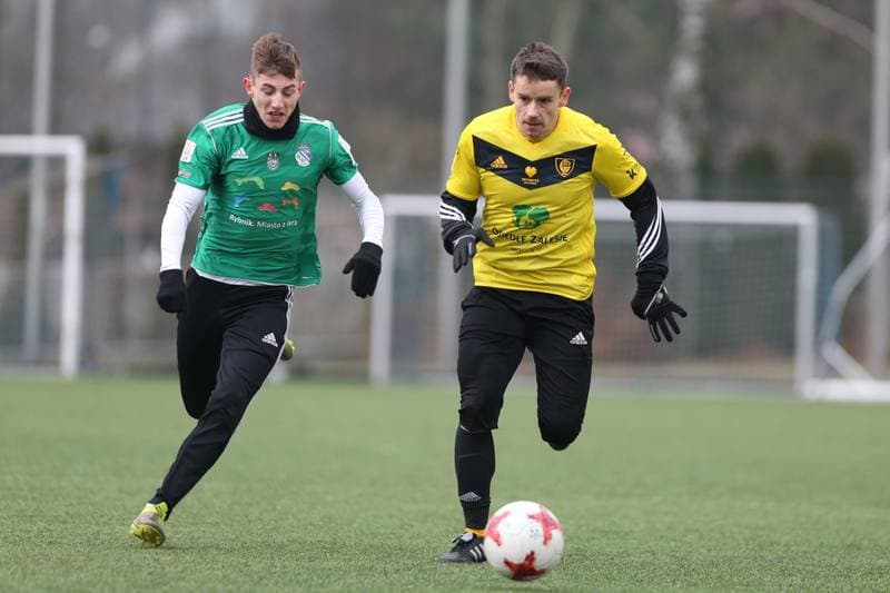 Football. Sparing. ROW 1964 Rybnik - GKS Katowice. 20.01.2018