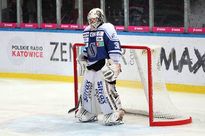 Ice Hockey. Polska Hokej Liga. SMS PZHL Katowice - Automatyka Gdansk. 12.10.2017