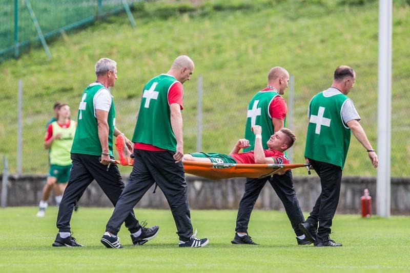 Football. Fortuna I Liga. Zaglebie Sosnowiec - Miedz Legnica. 17.08.2019