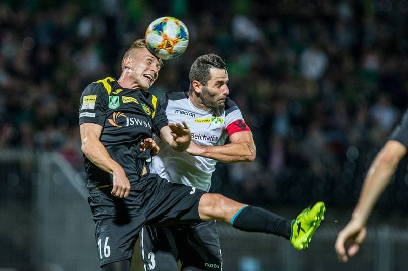 Football. Fortuna I Liga. GKS Jastrzebie - GKS Belchatow. 17.08.2019