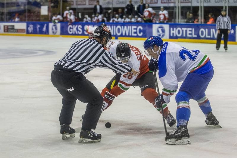Ice Hockey. Euro Ice Hockey Challenge. Italy - Hungary. 08.11.2019