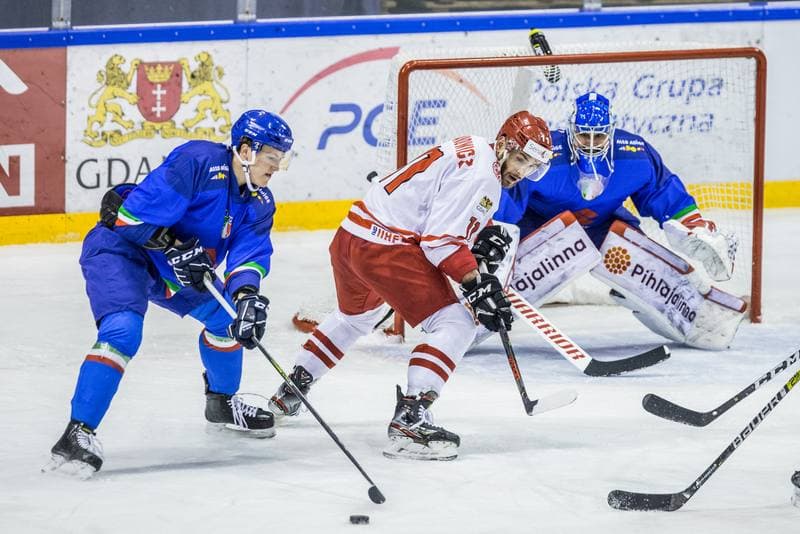 Ice Hockey. Euro Ice Hockey Challenge. Poland - Italy. 09.11.2019