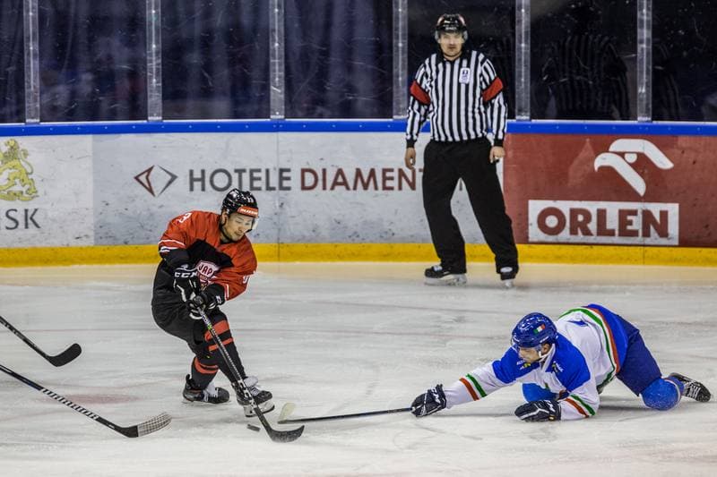 Ice Hockey. Euro Ice Hockey Challenge. Japan - Italy. 10.11.2019