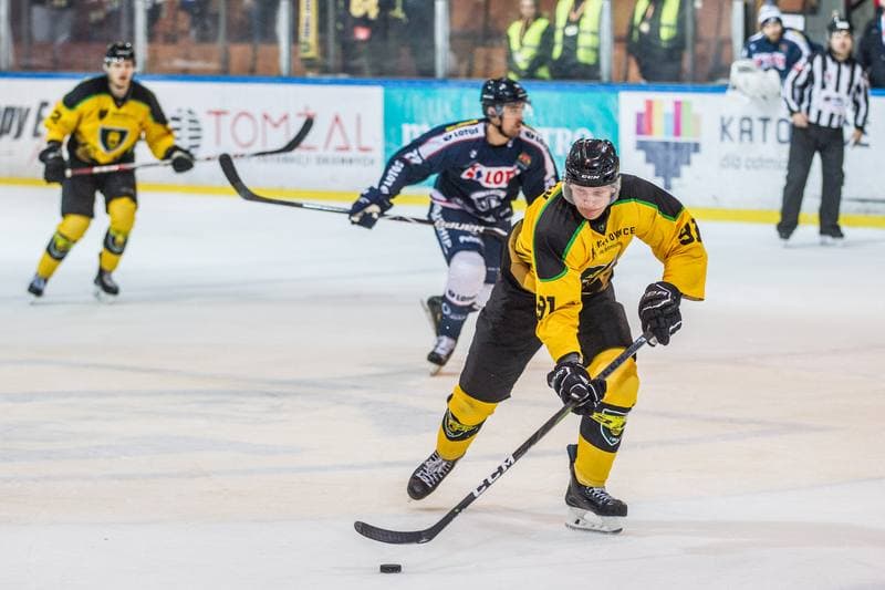 Ice Hockey. Polska Hokej Liga. GKS Katowice - Lotos PKH Gdansk. 15.11.2019