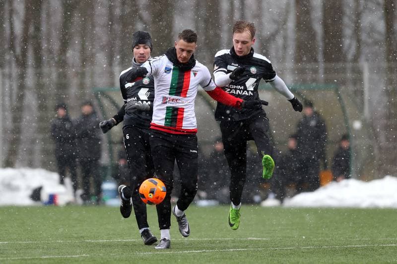 Football. Sparing. GKS Tychy - KS Polkowice. 16.02.2018