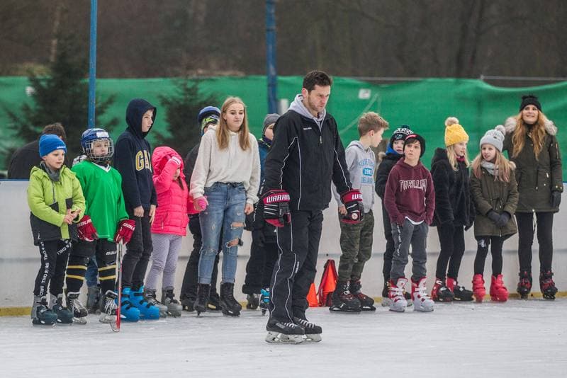 Ice Hockey. Poland national team. Training. 17.01.2020