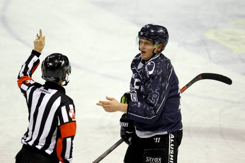 Ice Hockey. Polska Hokej Liga. Unia Oswiecim - MH Automatyka Gdansk. 01.02.2018