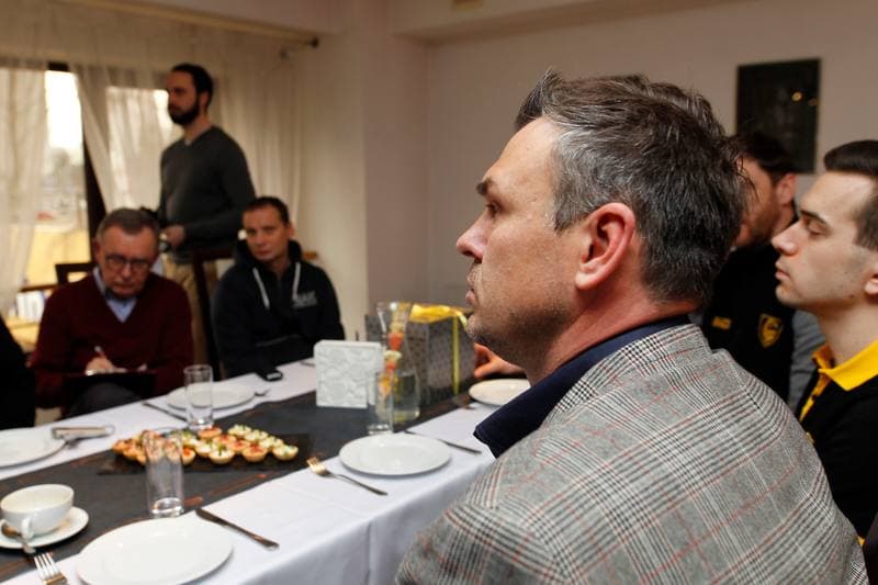Volleyball. GKS Katowice. Press Conference. 08.03.2018