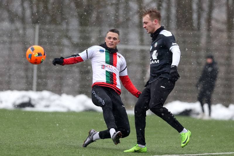 Football. Sparing. GKS Tychy - KS Polkowice. 16.02.2018