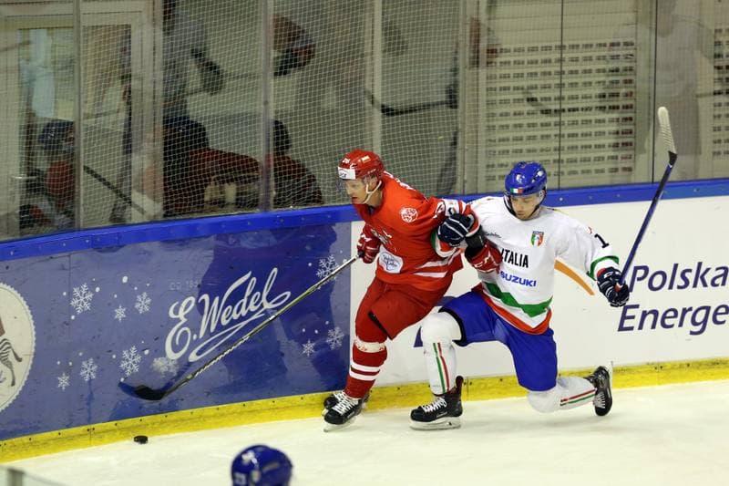 Ice Hockey. Euro Ice Hockey Challenge. Poland - Italy. 16.02.2018