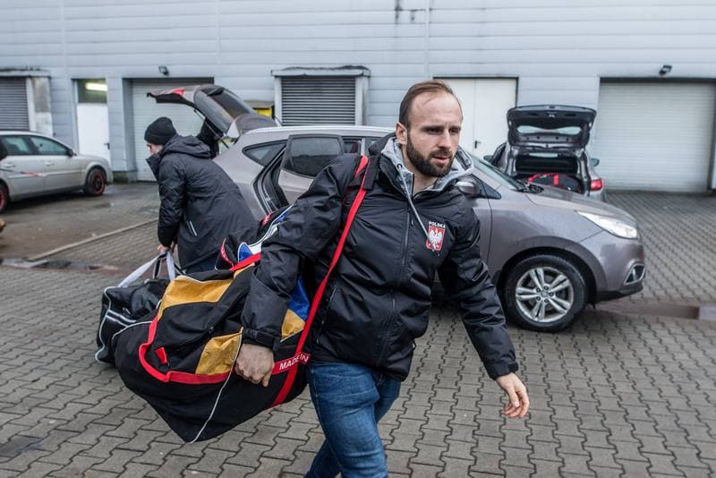 Ice Hockey. Poland national team. Departure. 03.02.2020