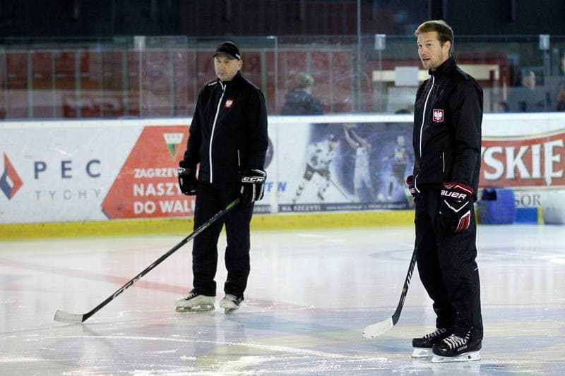 Ice Hockey. Poland national team. Training. 30.09.2018