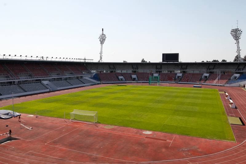 Football. Stadion Evzena Rosickeho. 26.05.2018