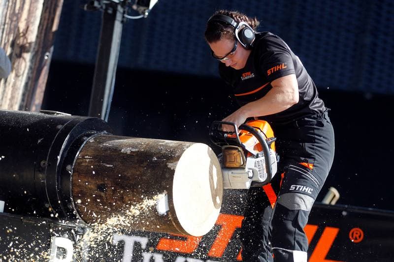 Lumberjack Championships. Stihl Timbersports. 06.10.2018