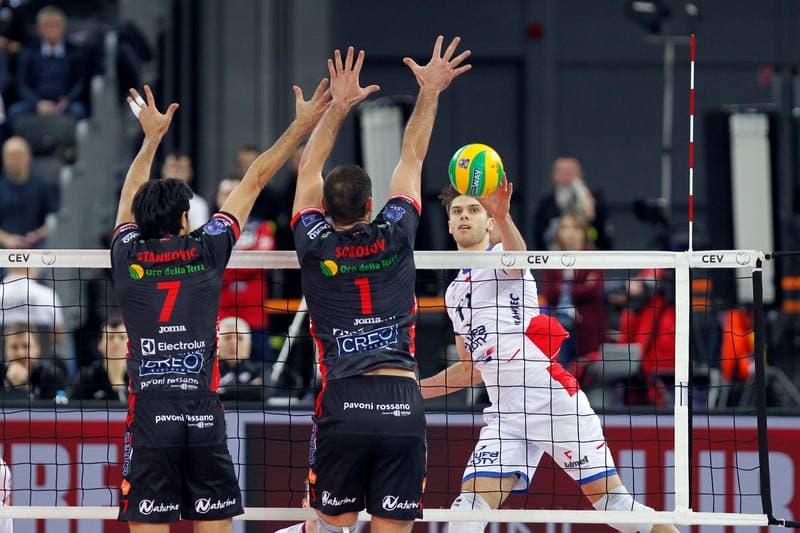 Volleyball. CEV Champions League. ZAKSA Kedzierzyn-Kozle - Cucine Lube Civitanova. 15.01.2019
