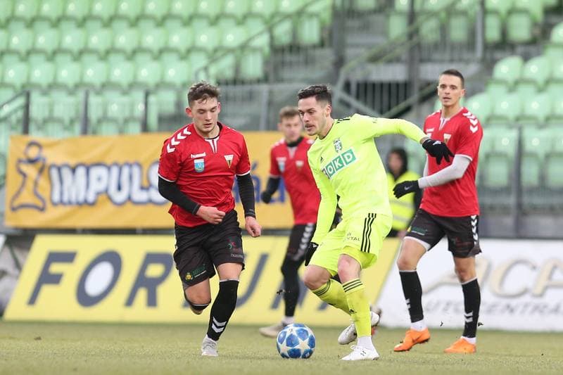 Football. Sparing. MFK Karvina - GKS Tychy. 01.02.2019