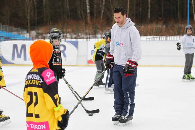 Ice Hockey. Mariusz Czerkawski. Training. 11.02.2019
