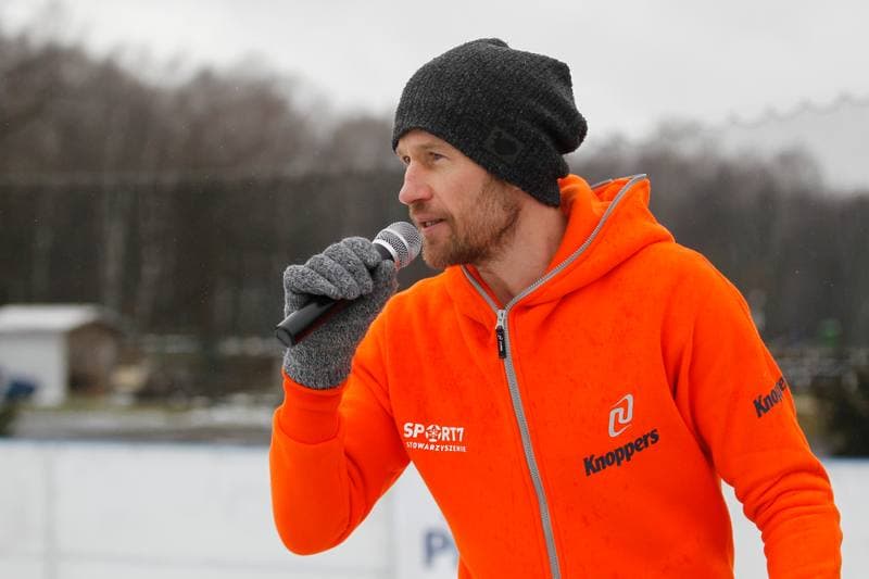 Ice Hockey. Mariusz Czerkawski. Training. 11.02.2019