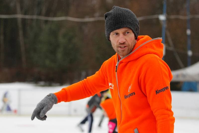 Ice Hockey. Mariusz Czerkawski. Training. 11.02.2019