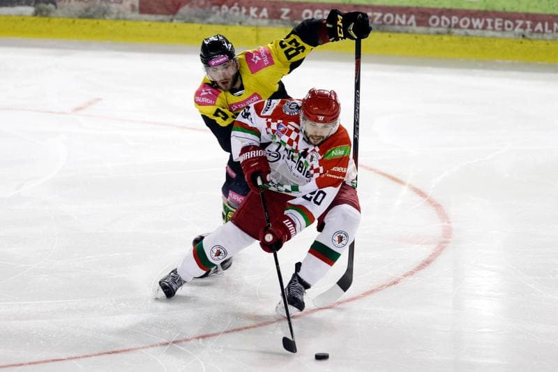 Ice Hockey. Polska Hokej Liga. Zaglebie Sosnowiec - Tauron KH GKS Katowice. 23.11.2018