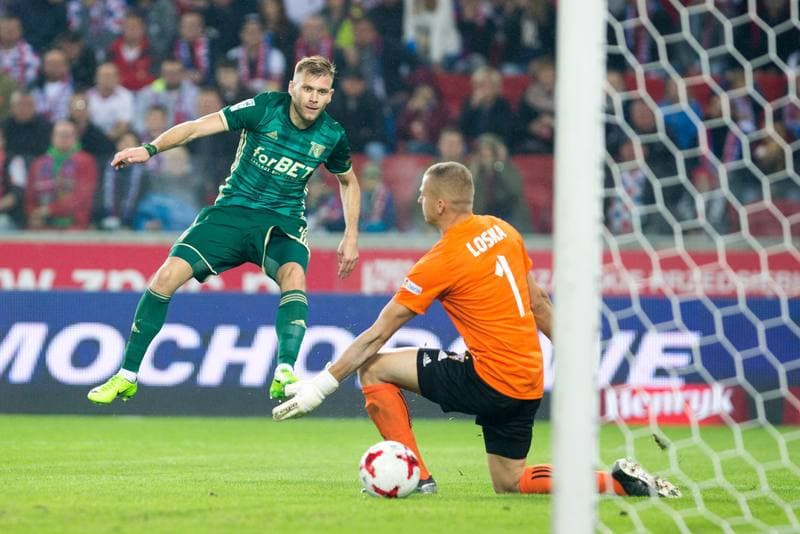 Football. Lotto Ekstraklasa. Gornik Zabrze - Slask Wroclaw. 16.09.2017
