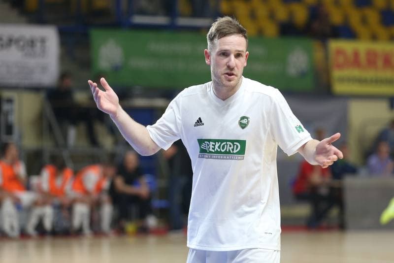 Futsal. Ekstraklasa. AZS US Katowice - Rekord Bielsko-Biala. 25.10.2017