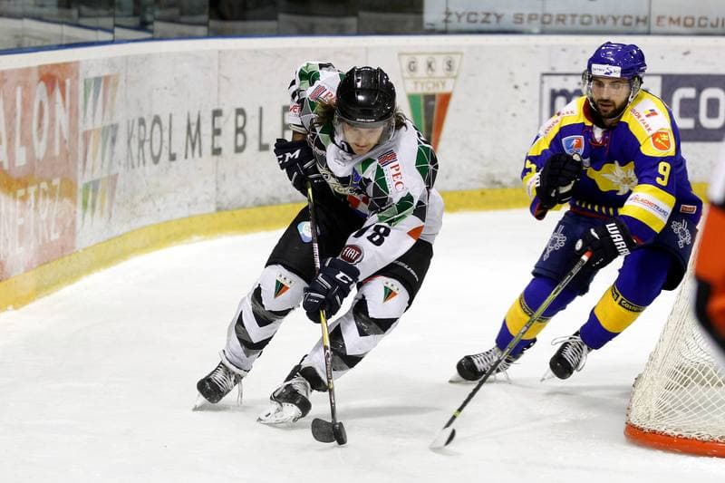 Ice Hockey. Tauron Hokej Liga. GKS Tychy - TatrySki Podhale Nowy Targ. 31.10.2017