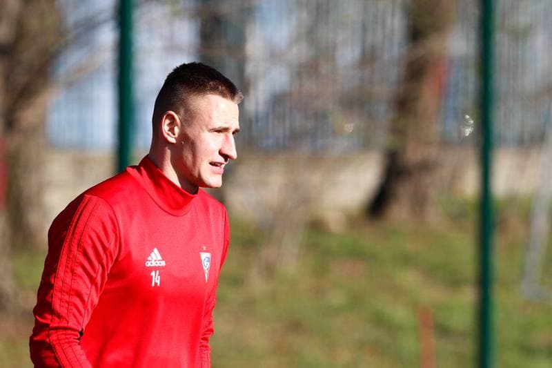 Football. Gornik Zabrze. Training. 23.11.2017