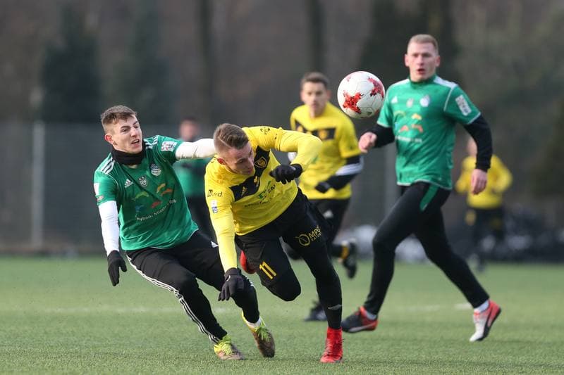 Football. Sparing. ROW 1964 Rybnik - GKS Katowice. 20.01.2018