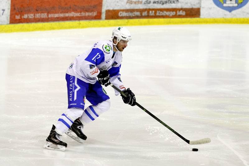 Ice Hockey. Polska Hokej Liga. Unia Oswiecim - MH Automatyka Gdansk. 01.02.2018