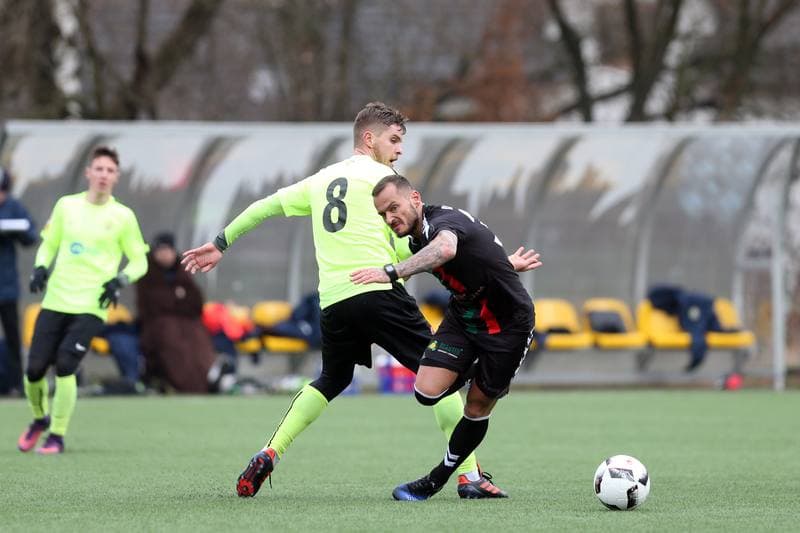 Football. Sparing. GKS Tychy - SFC Opava. 02.02.2018
