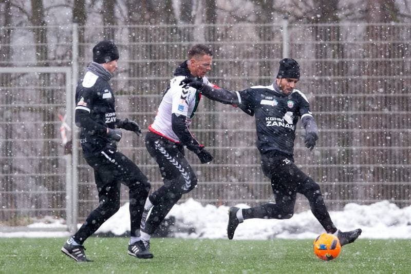 Football. Sparing. GKS Tychy - KS Polkowice. 16.02.2018