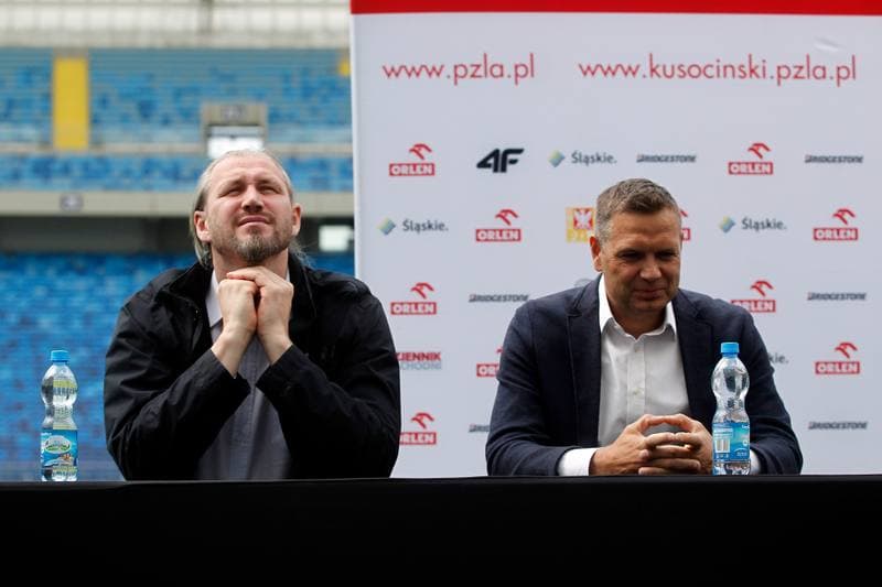 Athletics. Memorial im. Janusza Kusocinskiego. Press Conference. 14.05.2018